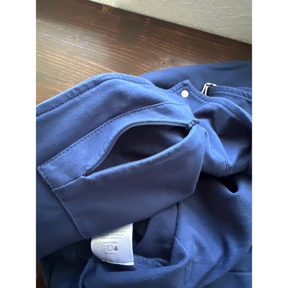 SWOVERALLS BKLYN Swovie Sweatpants Overall Shorts 2XL Blue Soft Casual 6 Pockets - Picture 12 of 15